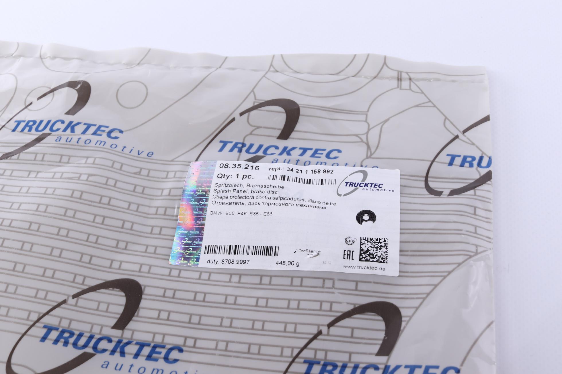 0835216 TRUCKTEC AUTOMOTIVE